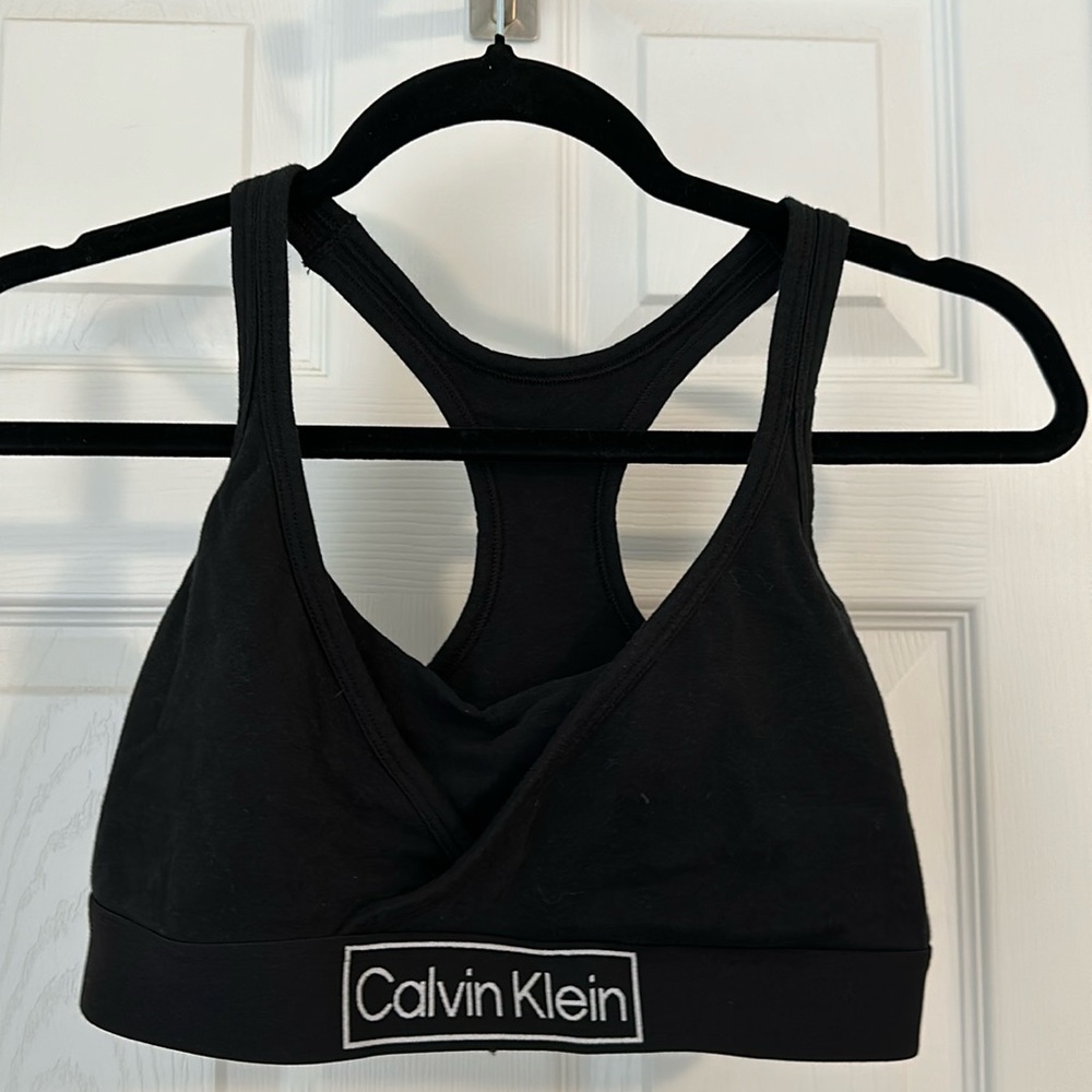 Calvin Klein maternity/nursing bra. Size L.
